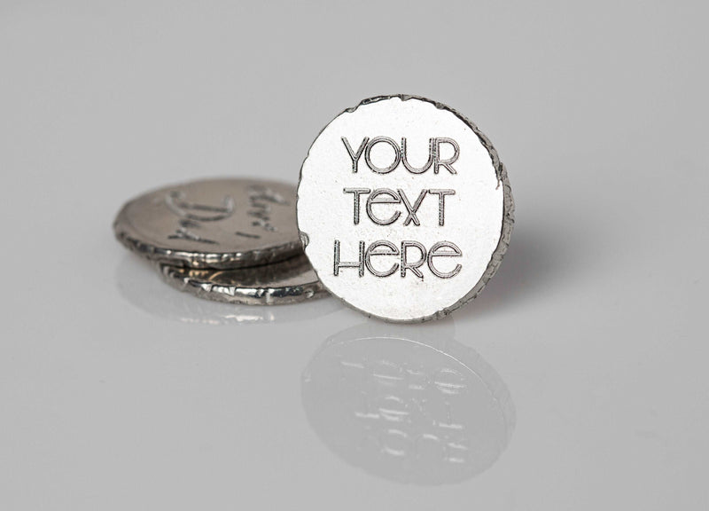 Personalized Pewter Pocket Coin