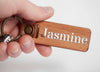 Personalized Wood Name Keychain