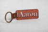 Personalized Wood Name Keychain